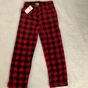 Bass pro KIDS pj pants size small NWT